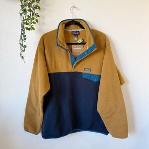 NWT Men's Patagonia Lightweight Synchilla Snap-T Pullover Sz L